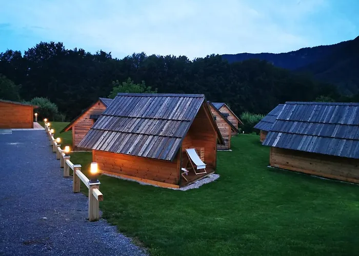 Small Wooden Houses And Apartments Zgornja Dobrava